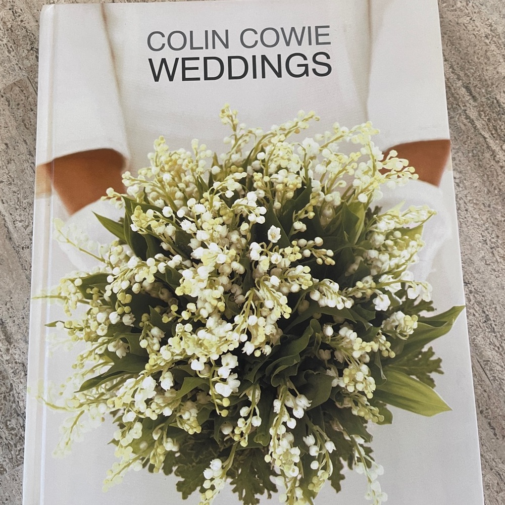 Colin Cowie Weddings Hardcover Book 1998 Gorgeous Bridal Inspo 90s Fashion EUC